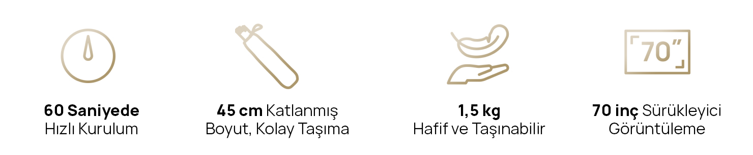XGIMI Taşınabilir Dış Mekân Perdesi